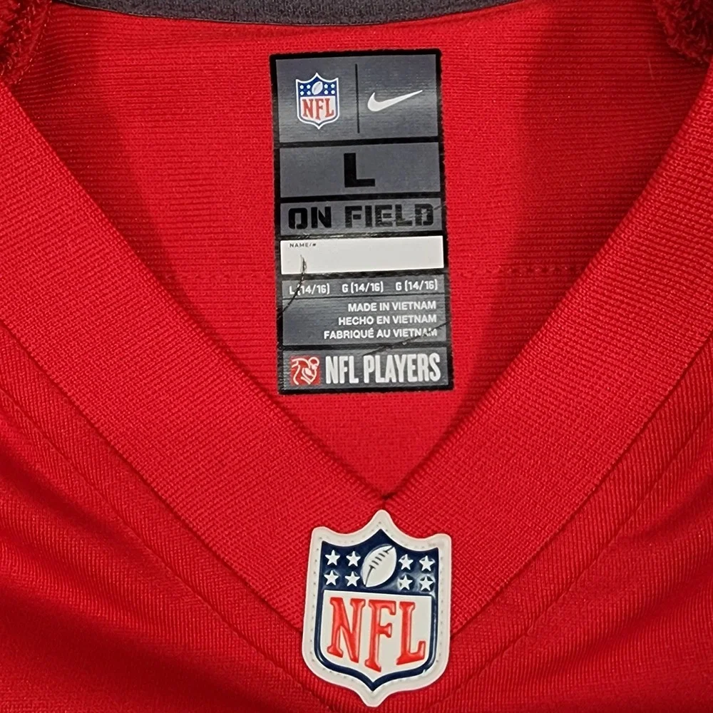 Nike Football Jersey Kids L 14/16 Red #10 Jimmy Garoppolo 49ers NFL On Field